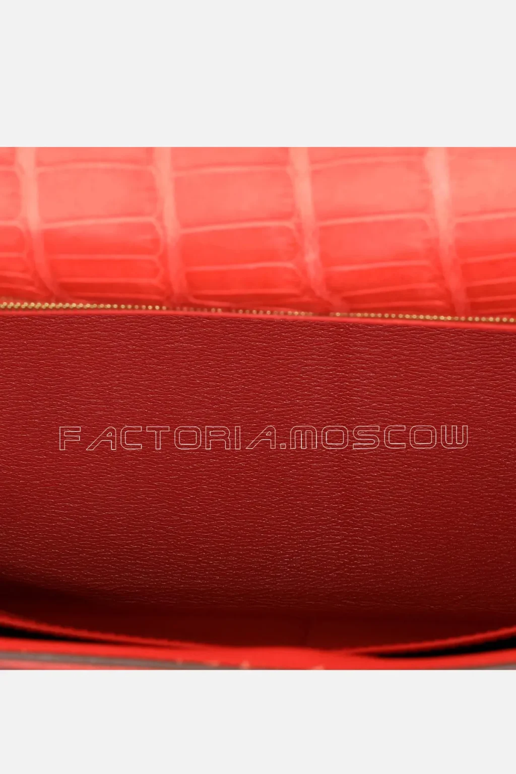 Hermes Kelly Retourne 28 Bicolor Feu/Gris Agate Matte Alligator Leather Brushed GHW