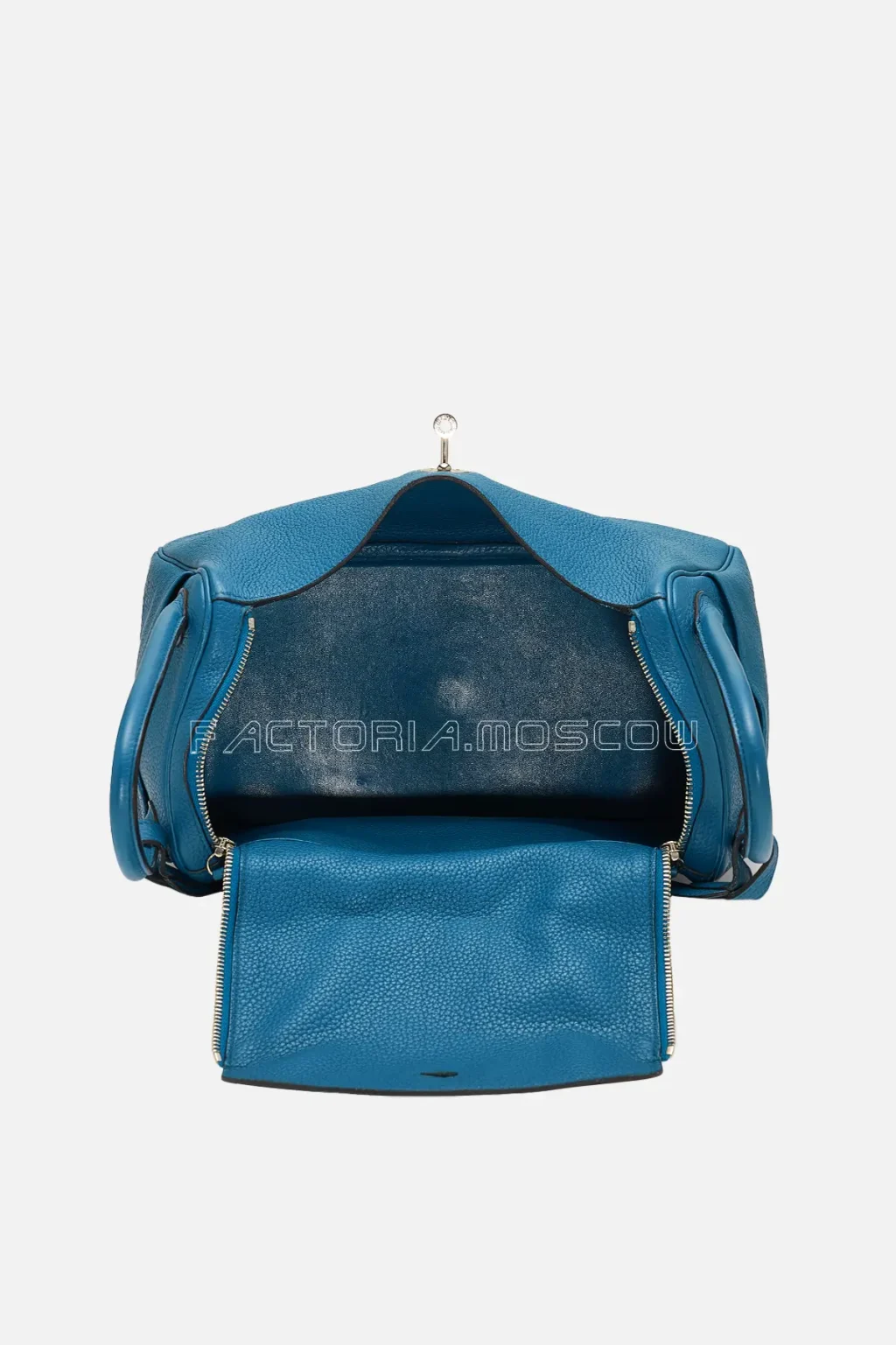 Hermès Lindy 30 Togo Bleu Cobalt PHW