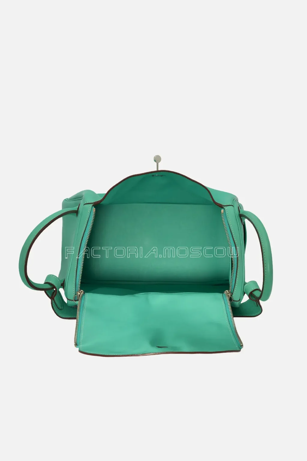 Hermès Lindy 30 Swift Lagon PHW