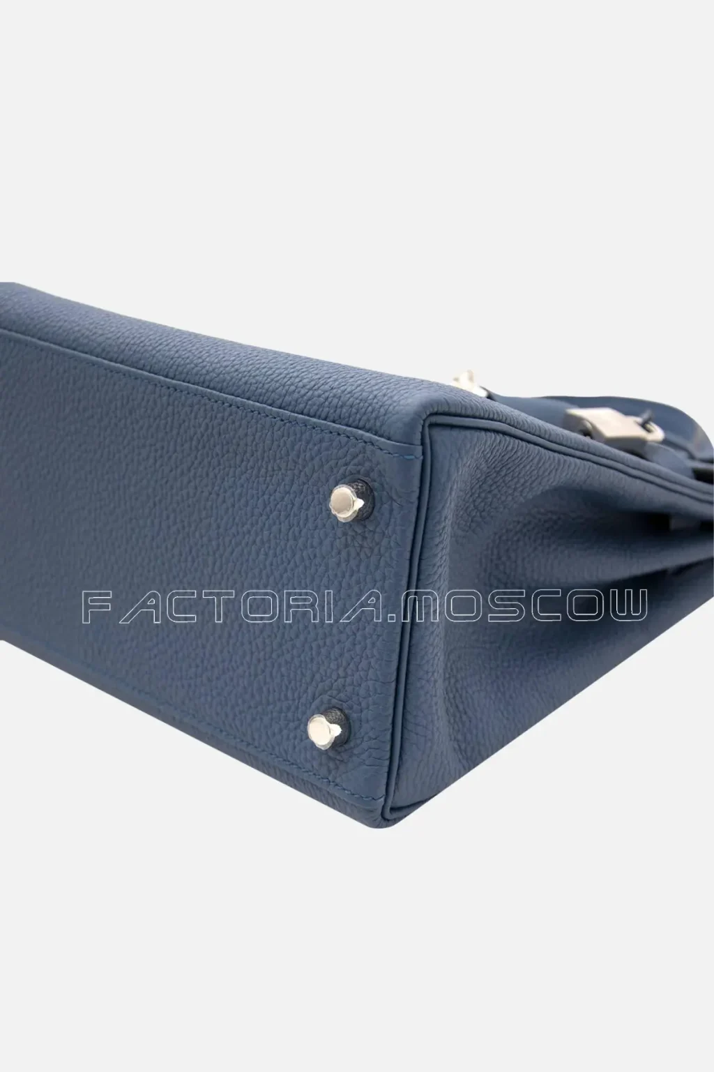 Hermes Kelly Retourne 28 Togo Colour Bleu Agate PHW