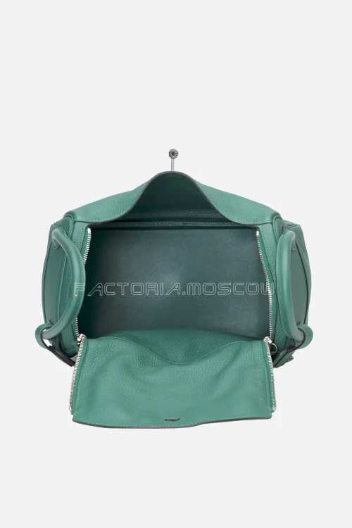 Hermès Lindy 30 Togo Malachite PHW