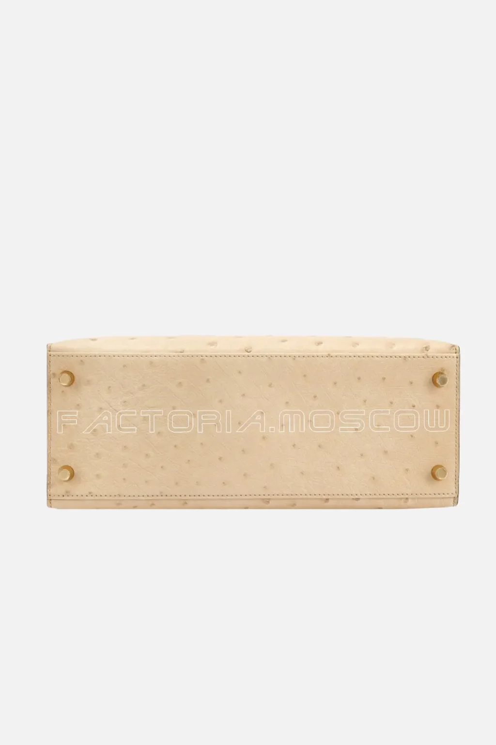 Hermès Kelly Sellier 28 Parchemin Ostrich GHW