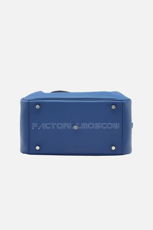 Hermes Lindy 30 Bleu Agate/Gris Mouette Clemence PHW