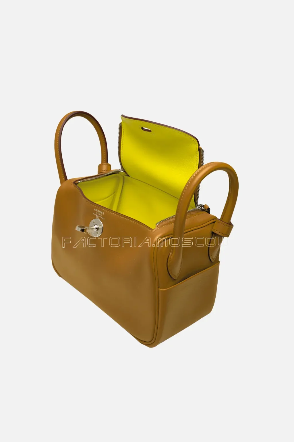 Hermes Mini Lindy 19 Sesame & Lime Swift PHW