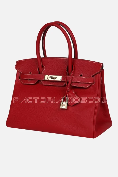 Hermès Birkin 30 Rouge Casaque Candy Epsom Permabrass Hardware