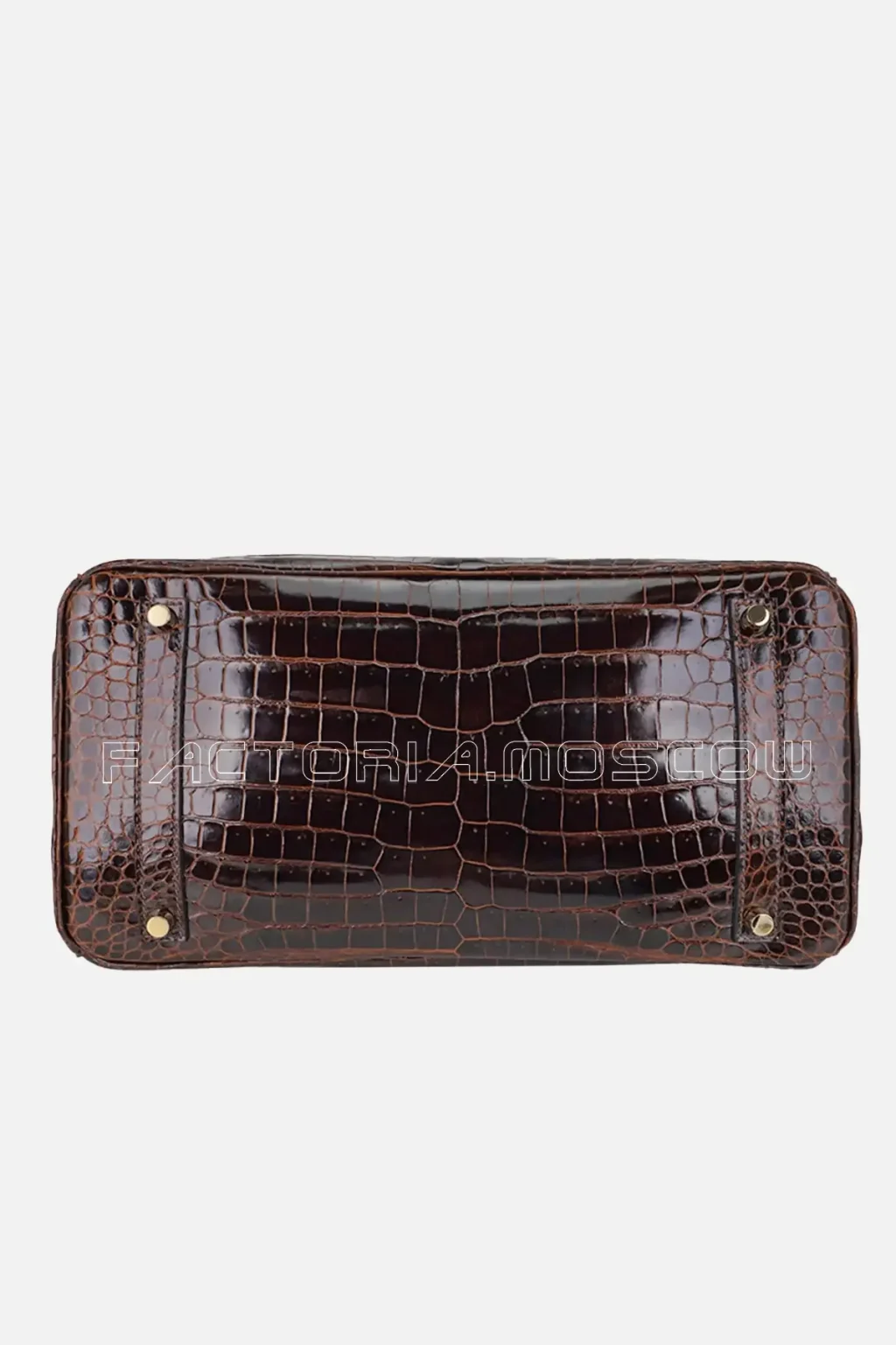 Hermes Birkin 35 Bag Cocoan Porosus Crocodile GHW