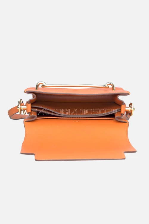 Hermès Mini Roulis 18 Feu Evercolor GHW