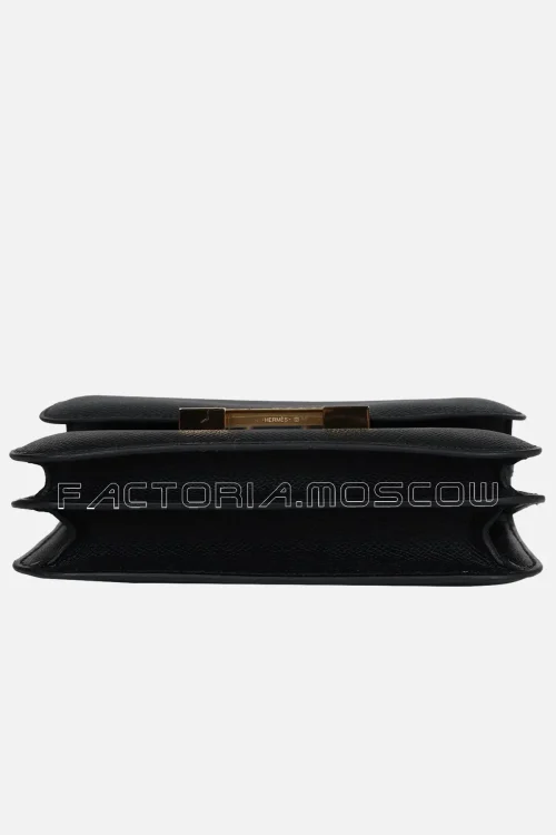 Hermès Constance 18 Black Epsom GHW