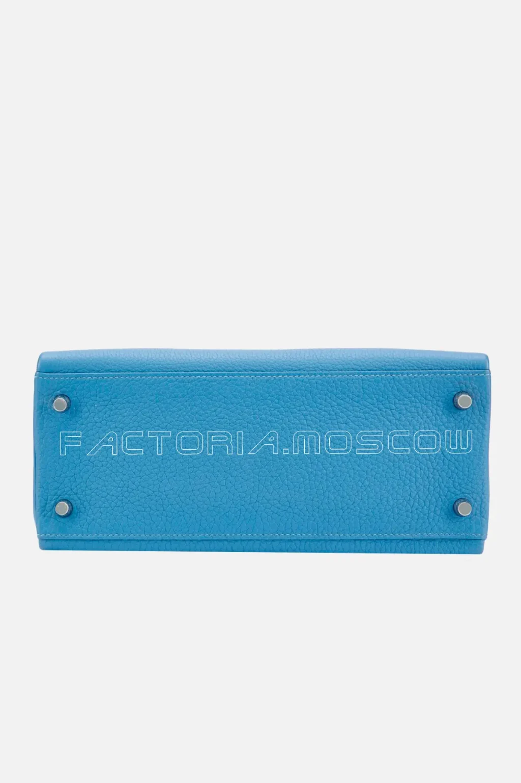 Hermès Kelly Retourne 28 Togo Colour Bleu Azur PHW