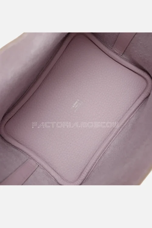 Hermès Picotin Lock 18 Mauve Pale Clemence PHW