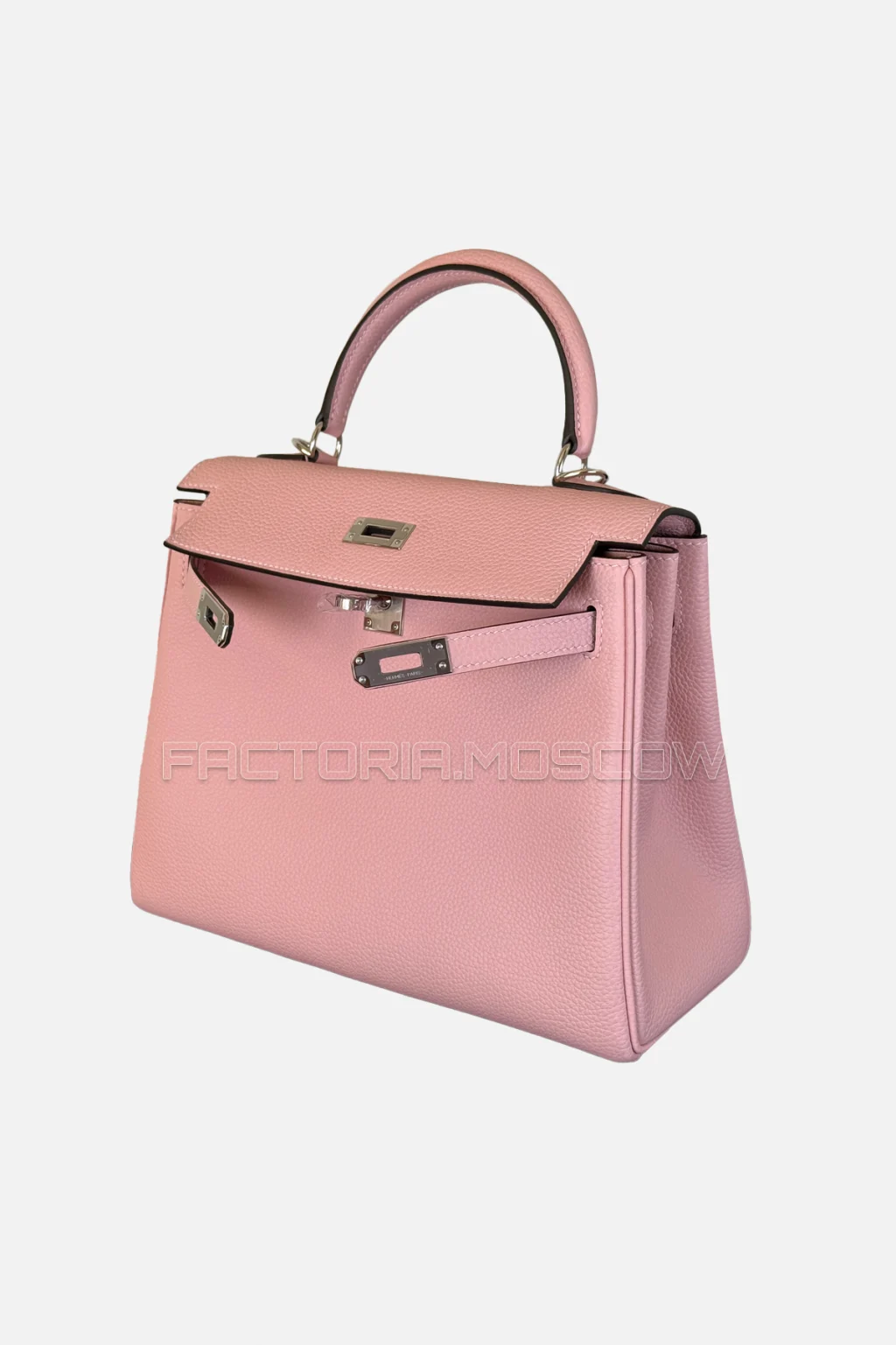 Hermes Kelly Retourne 25 Togo Colour Rose Sakura PHW