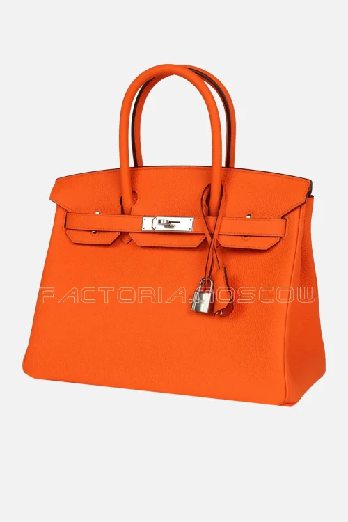 Hermès Birkin 30 Orange Minium Togo PHW