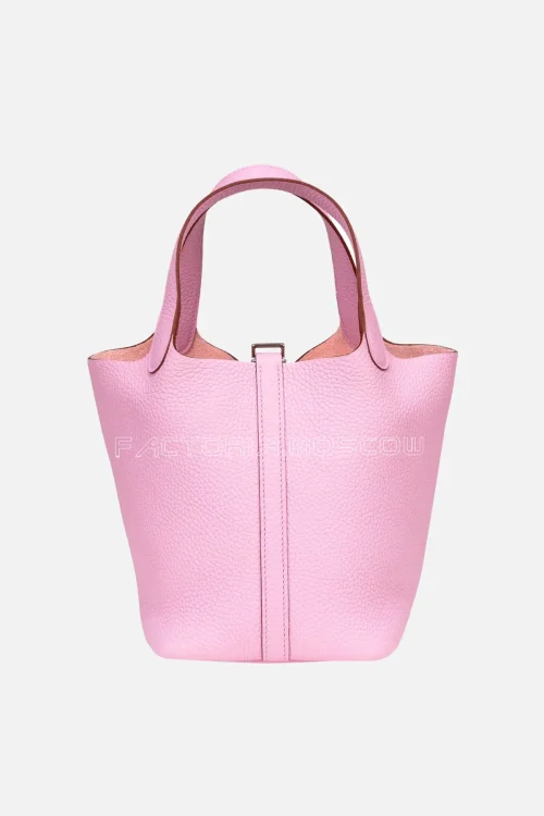 Hermès Picotin Lock 18 Mauve Sylvestre Clémence PHW