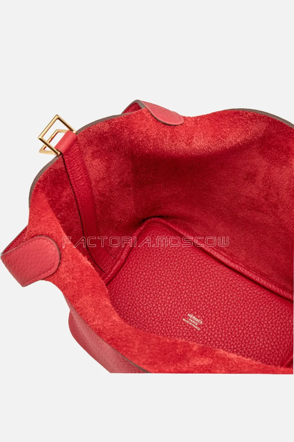 Hermes Picotin Lock 18 Vermillion Clemence GHW