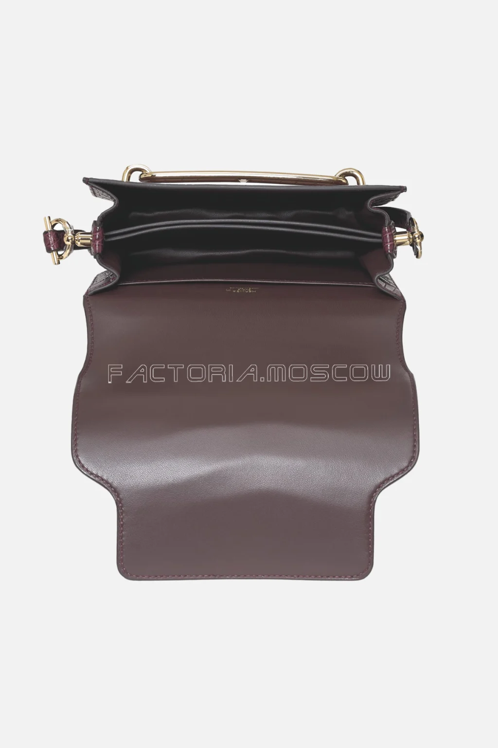Hermès Mini Roulis 18 Matte Bordeaux Alligator GHW