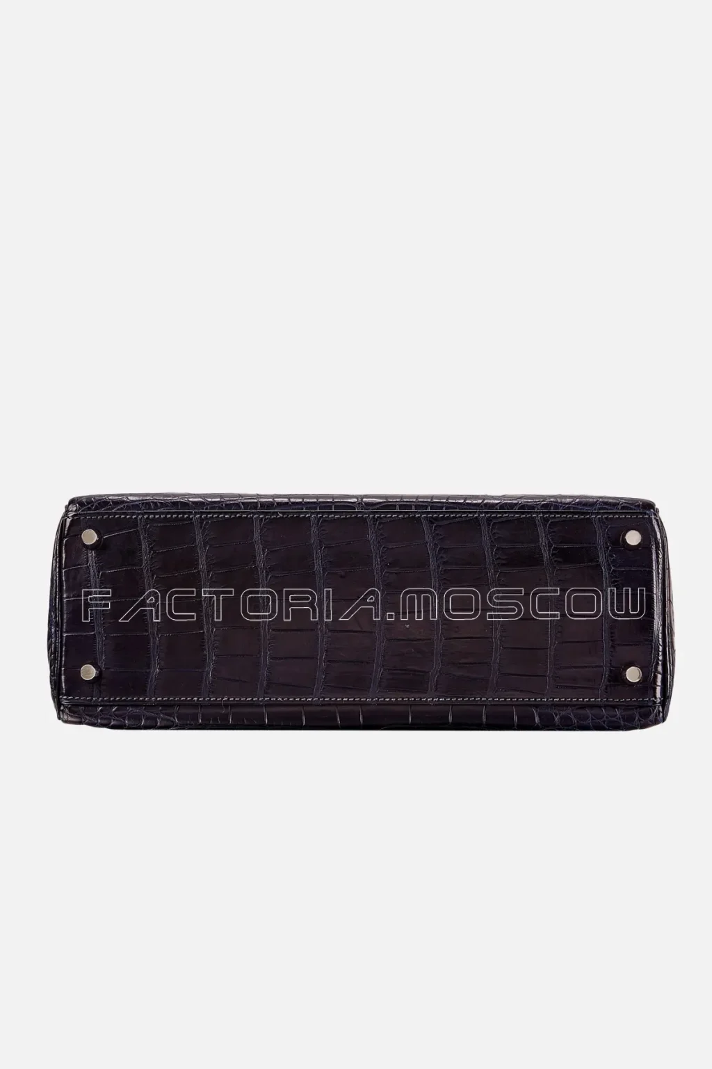 Hermès Kelly Retourne 32 Matte Alligator Colour Bleu Marine PHW