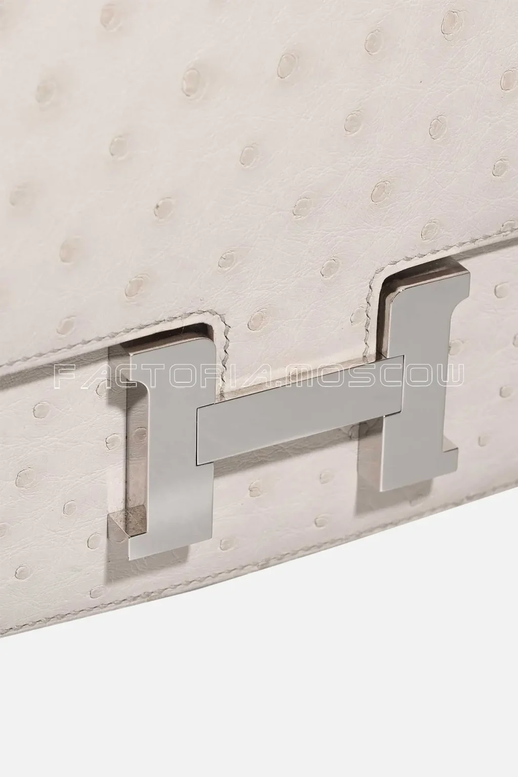 Hermès Constance 18 Beton Ostrich PHW