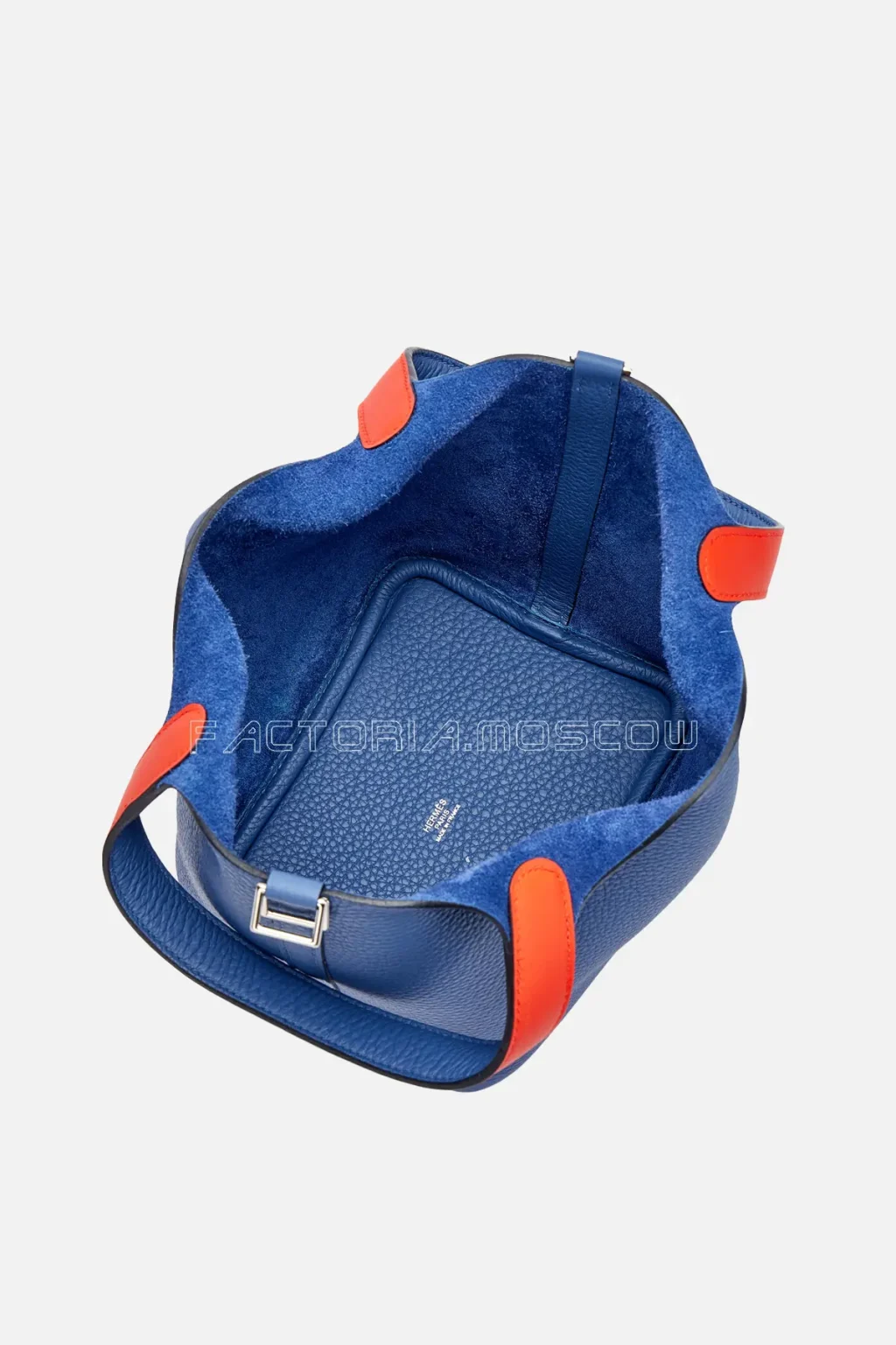 Hermès Picotin Lock 18 Bleu Brighton Clemence And Capucine Swift PHW