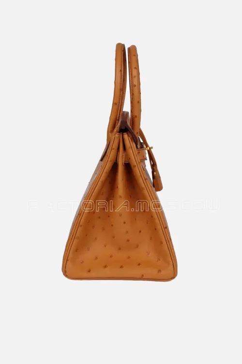 Hermès Birkin 30 Gold Ostrich GHW