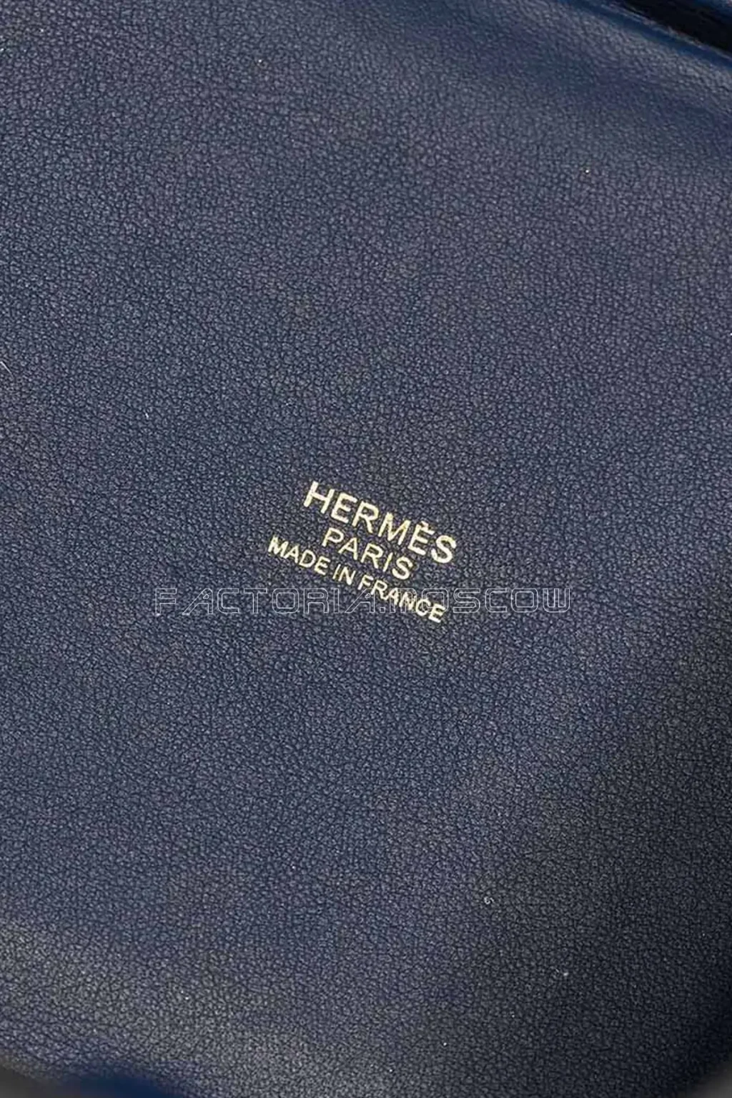 Hermès Picotin 18 Ostrich Deep Blue GHW