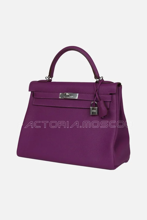 Hermès Kelly Retourne 32 Anemone Togo PHW