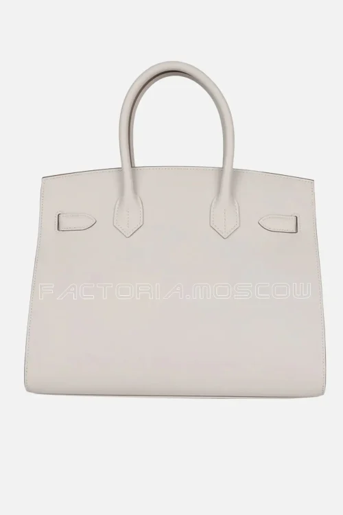 Hermès Birkin Sellier 30 Gris Pale Epsom GHW
