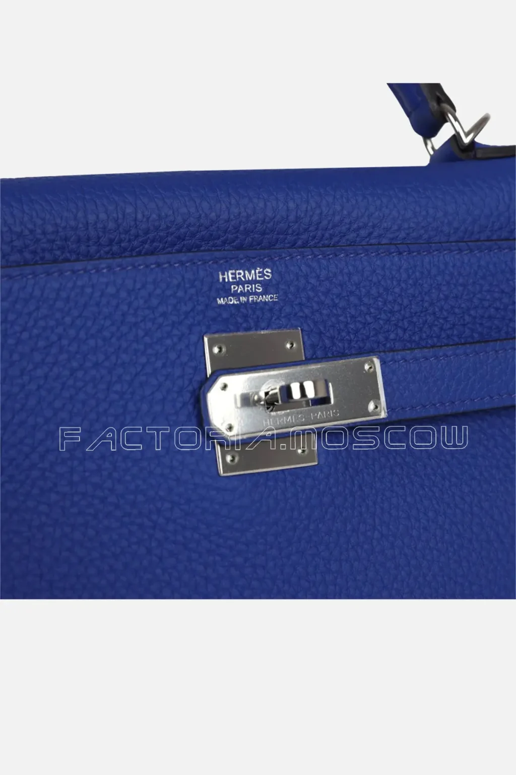 Hermès Kelly Retourne 32 Bleu France Togo PHW