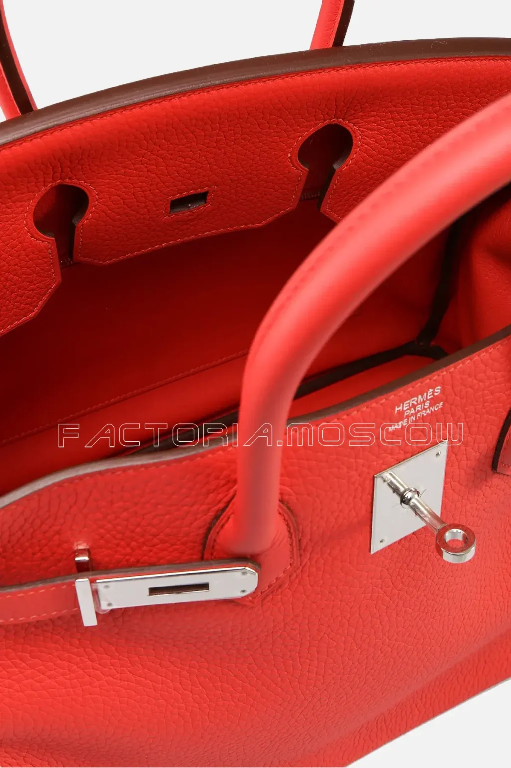Hermes Birkin 35 Rouge Pivoine Clemence PHW
