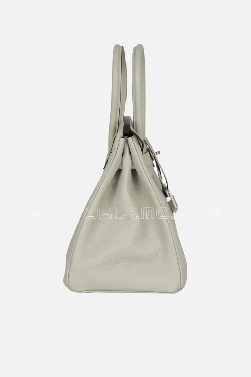 Hermès Birkin 30 Gris Neve Togo PHW