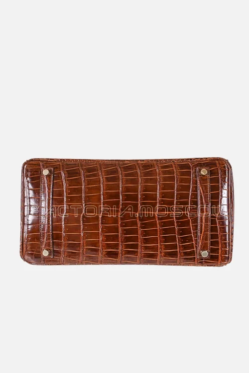 Hermes Birkin 35 Porosus Crocodile Colour Miel GHW Diamond