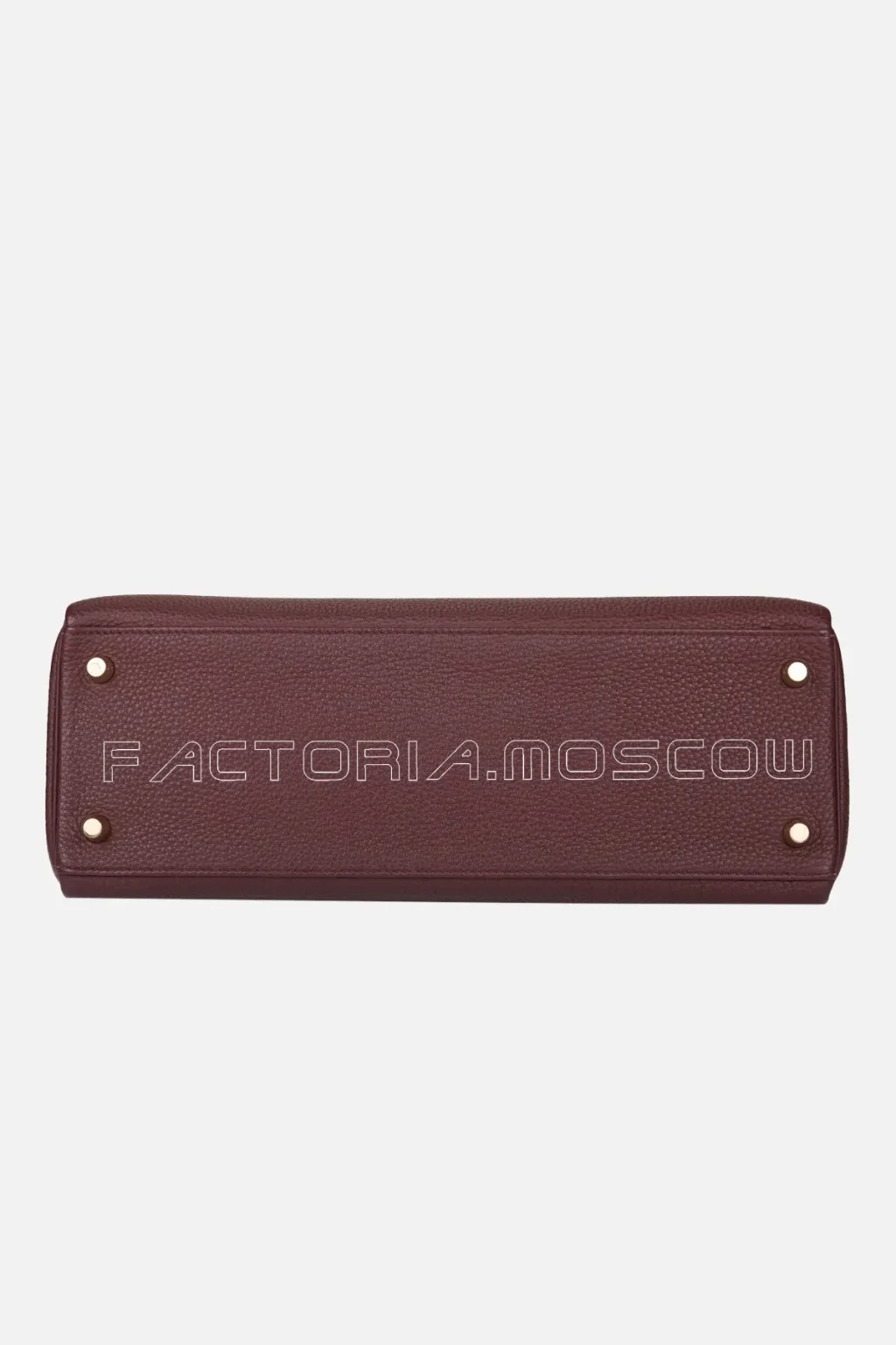 Hermès Kelly Retourne 32 Togo Colour Bordeaux GHW