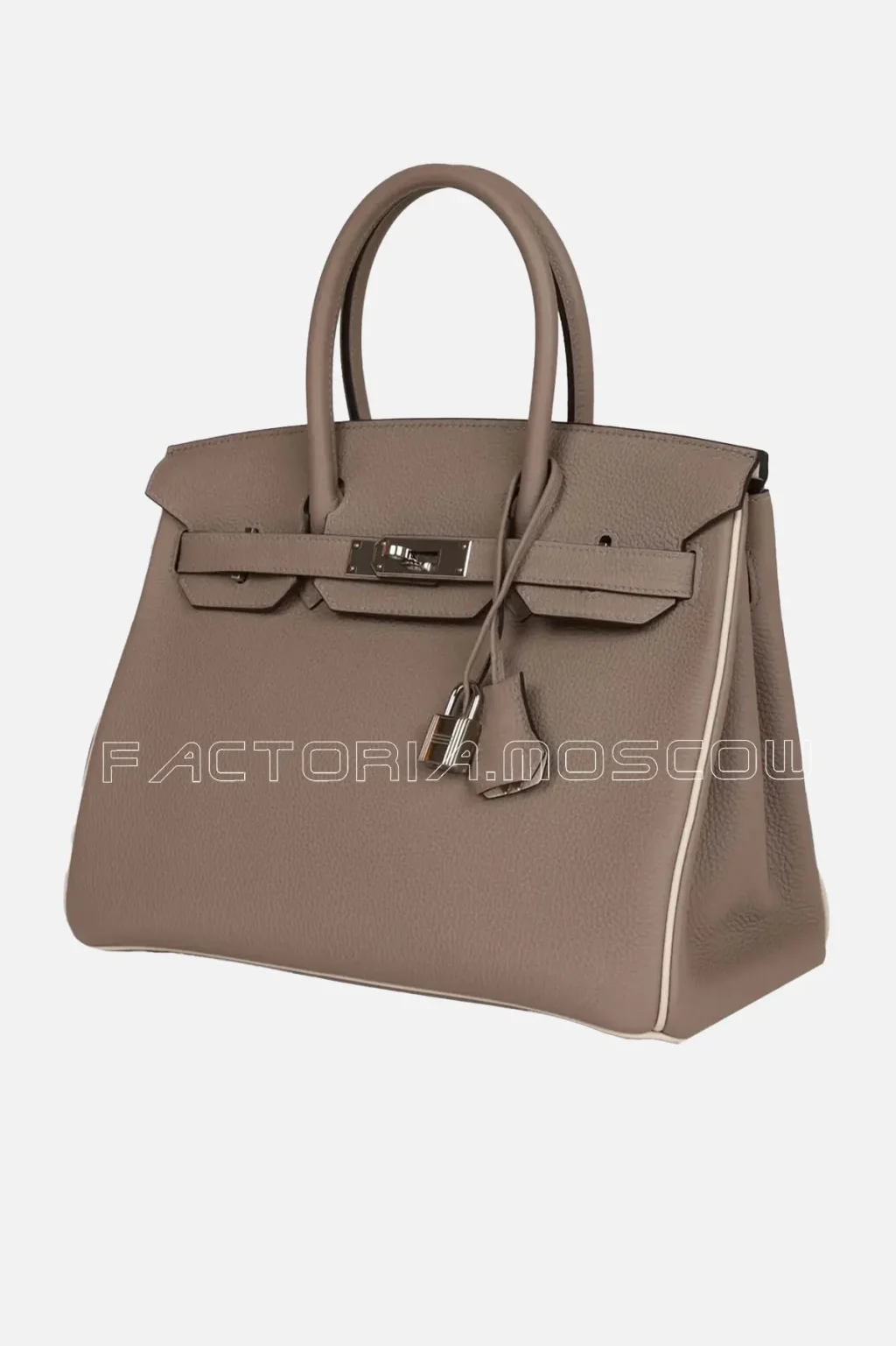 Hermès Special Order (HSS) Birkin 30 Gris Tourterelle and Craie Togo PHW