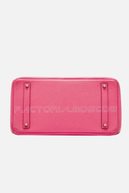 Hermès Birkin 35 Togo Colour Rose Lipstick GHW