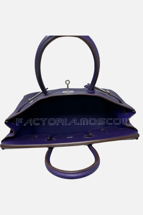 Hermes Birkin 35 Epsom Colour Purple Crocus PHW