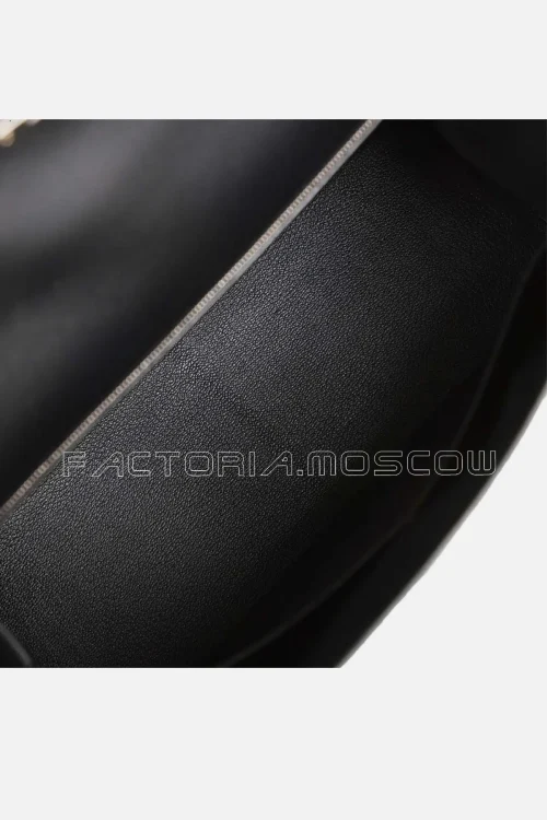Hermès Kelly Sellier 32 Black Epsom PHW