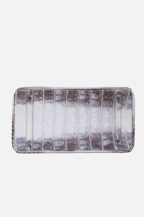 Hermès Birkin 35 Niloticus Crocodile Himalaya PHW