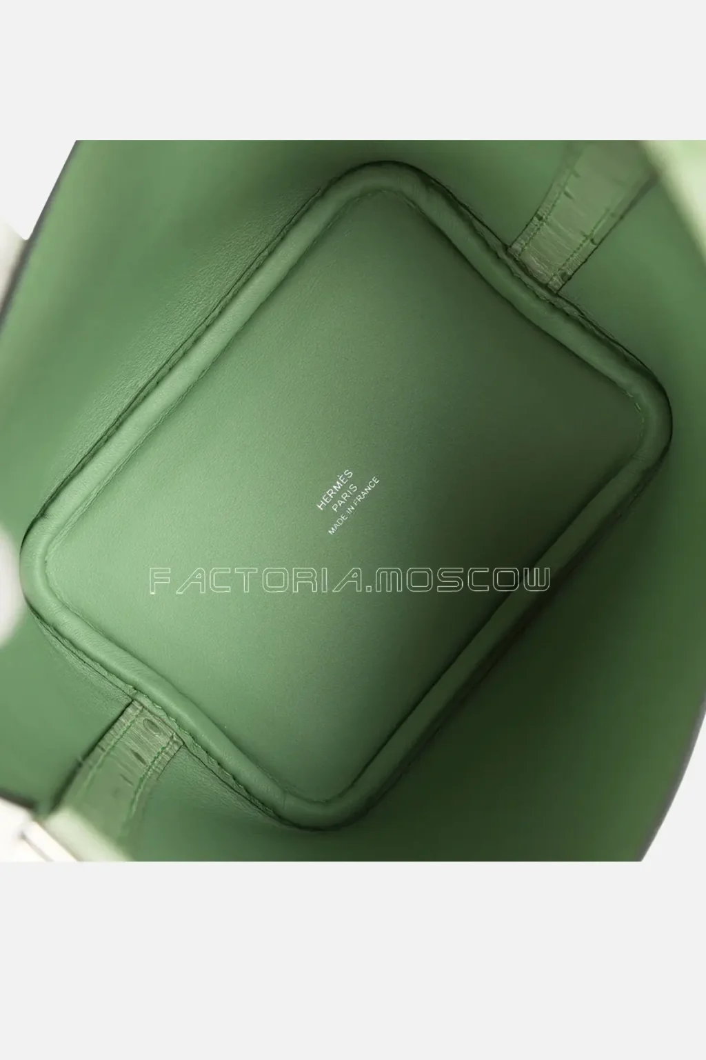 Hermès Micro Picotin Lock 14 Vert Criquet Ostrich PHW