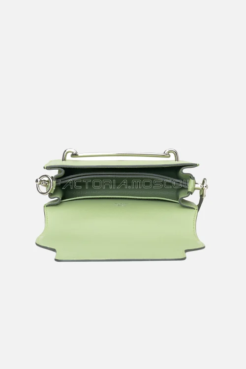 Hermès Mini Roulis 18 Vert Criquet Evercolor PHW