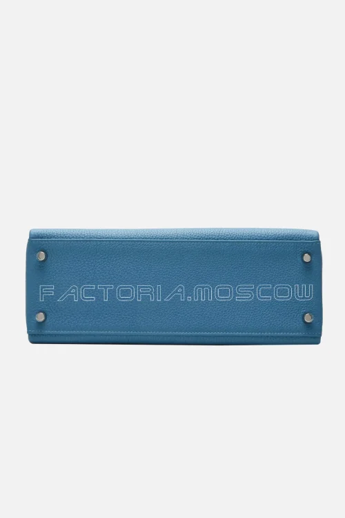 Hermès Kelly Retourne 32 Togo Colour Bleu Azur PHW