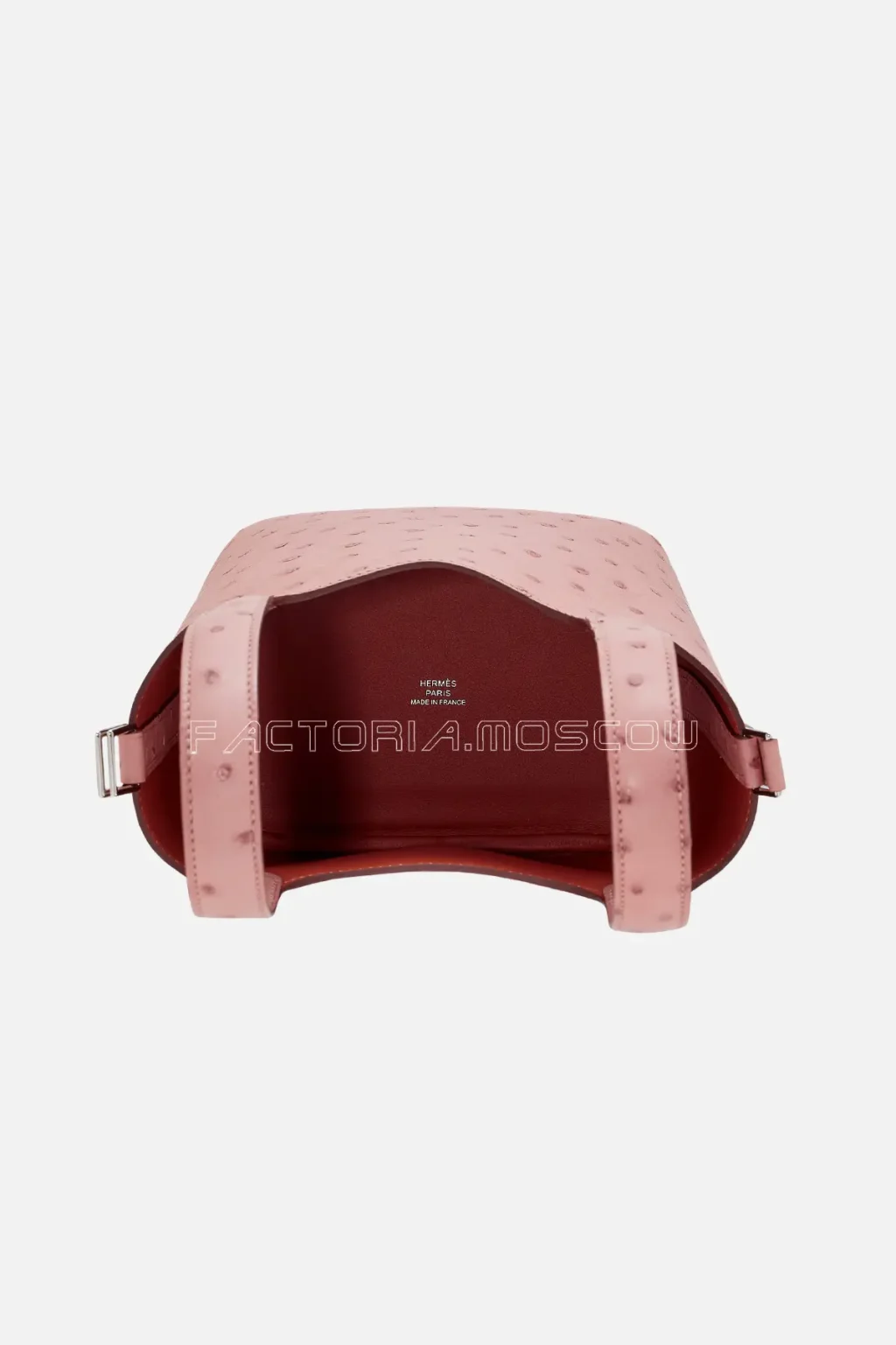 Hermes Picotin Lock Micro Terre Cuite Ostrich PHW