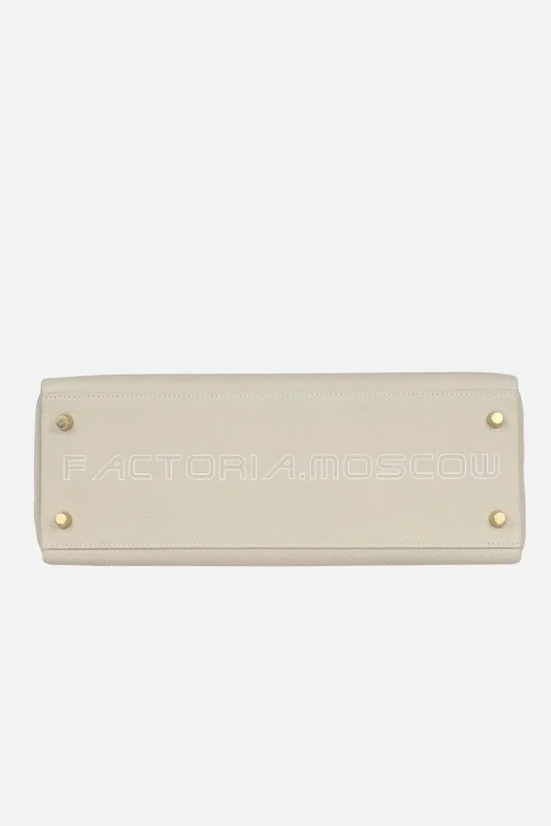 Hermès Kelly Retourne 32 Craie Togo GHW