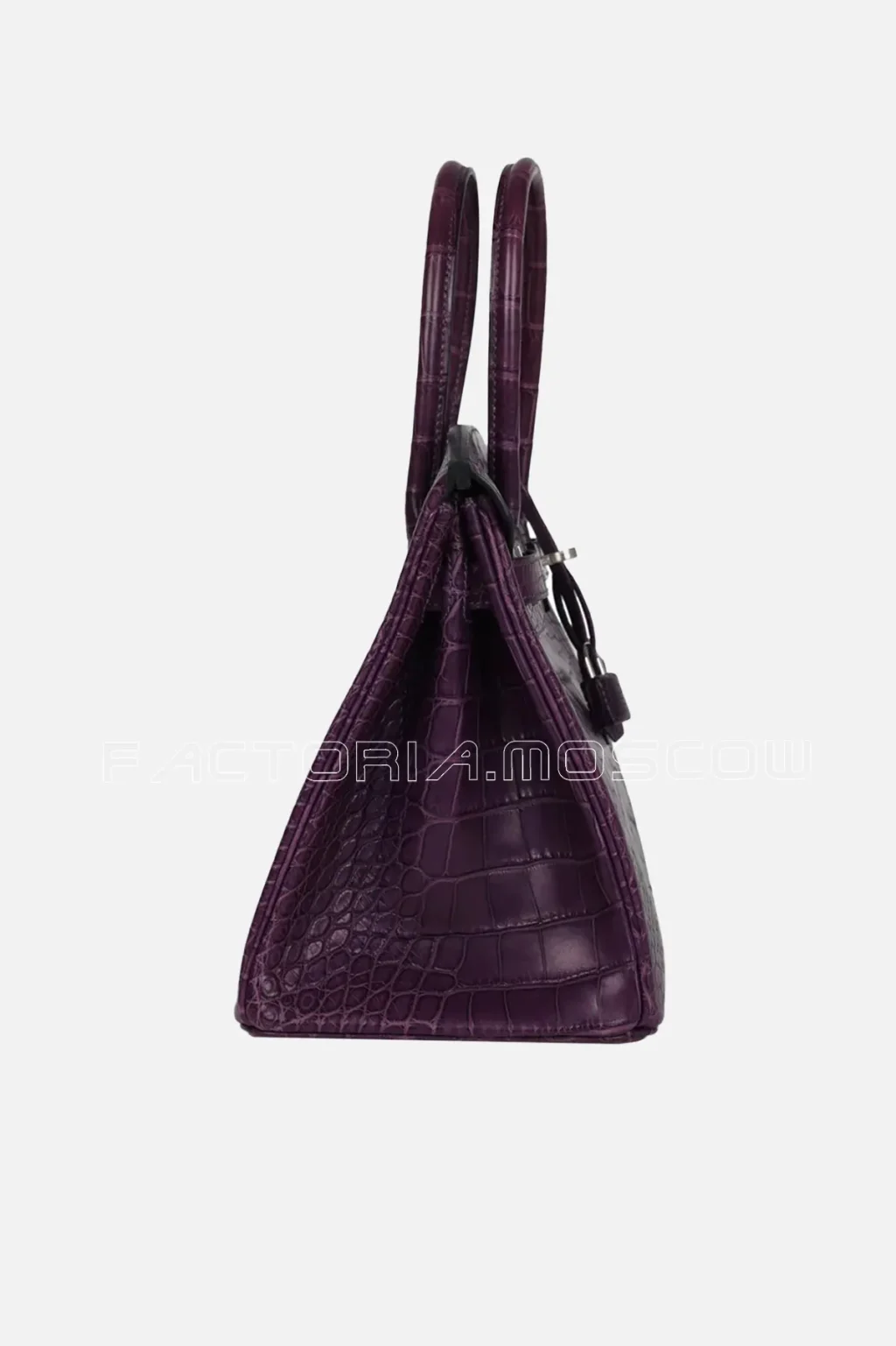 Hermès Birkin 30 Amethyst Matte Alligator PHW