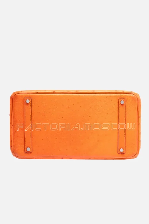 Hermès Birkin 35 Ostrich Colour Orange PHW