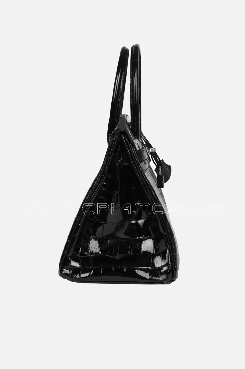 Hermès Birkin 30 Black Shiny Crocodile Niloticus PHW
