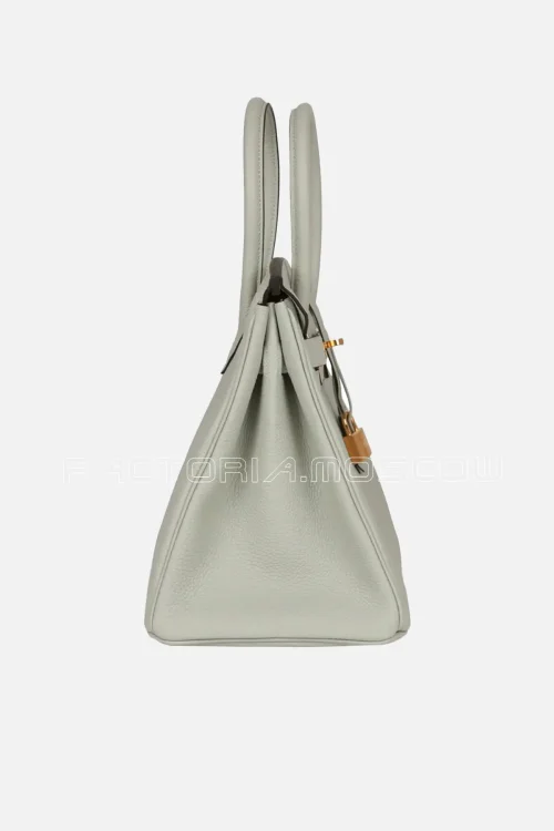 Hermès Birkin 30 Gris Neve Togo GHW