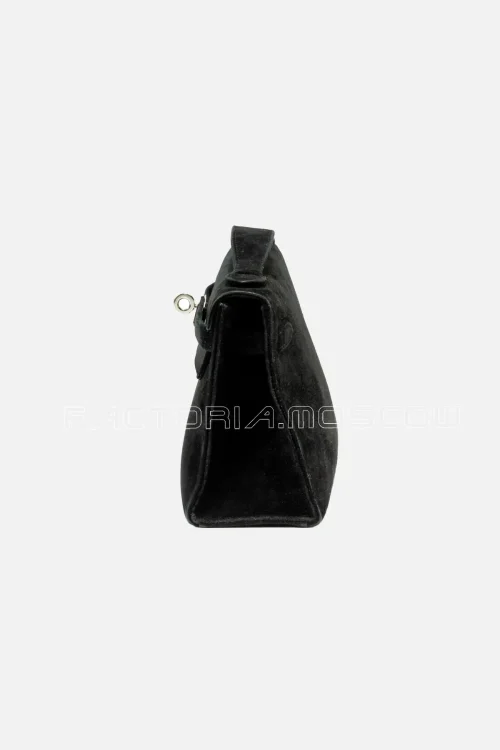 Hermès Kelly Pochette Doblis Colour Black PHW