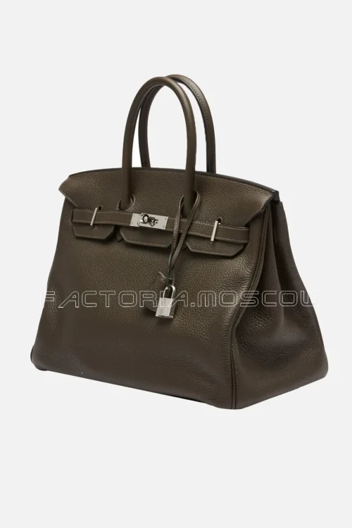 Hermès Birkin 35 Togo Leather Chocolat PHW