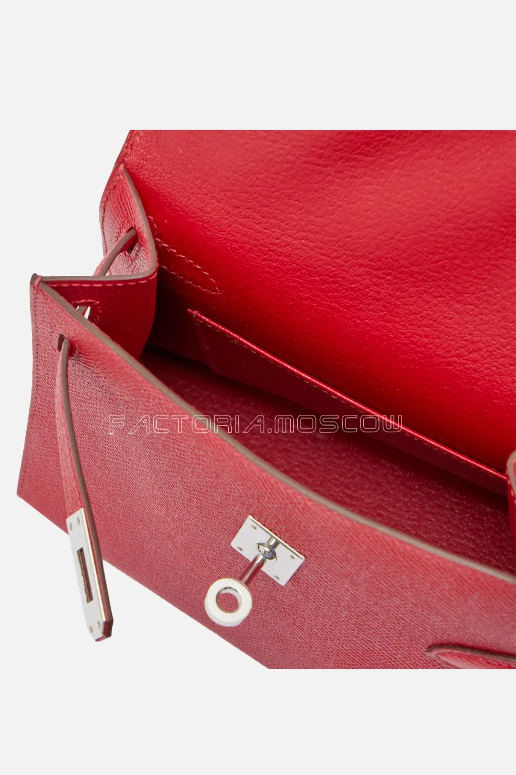 Hermès Kelly En Desordre 20 Sellier Rouge Piment Epsom PHW