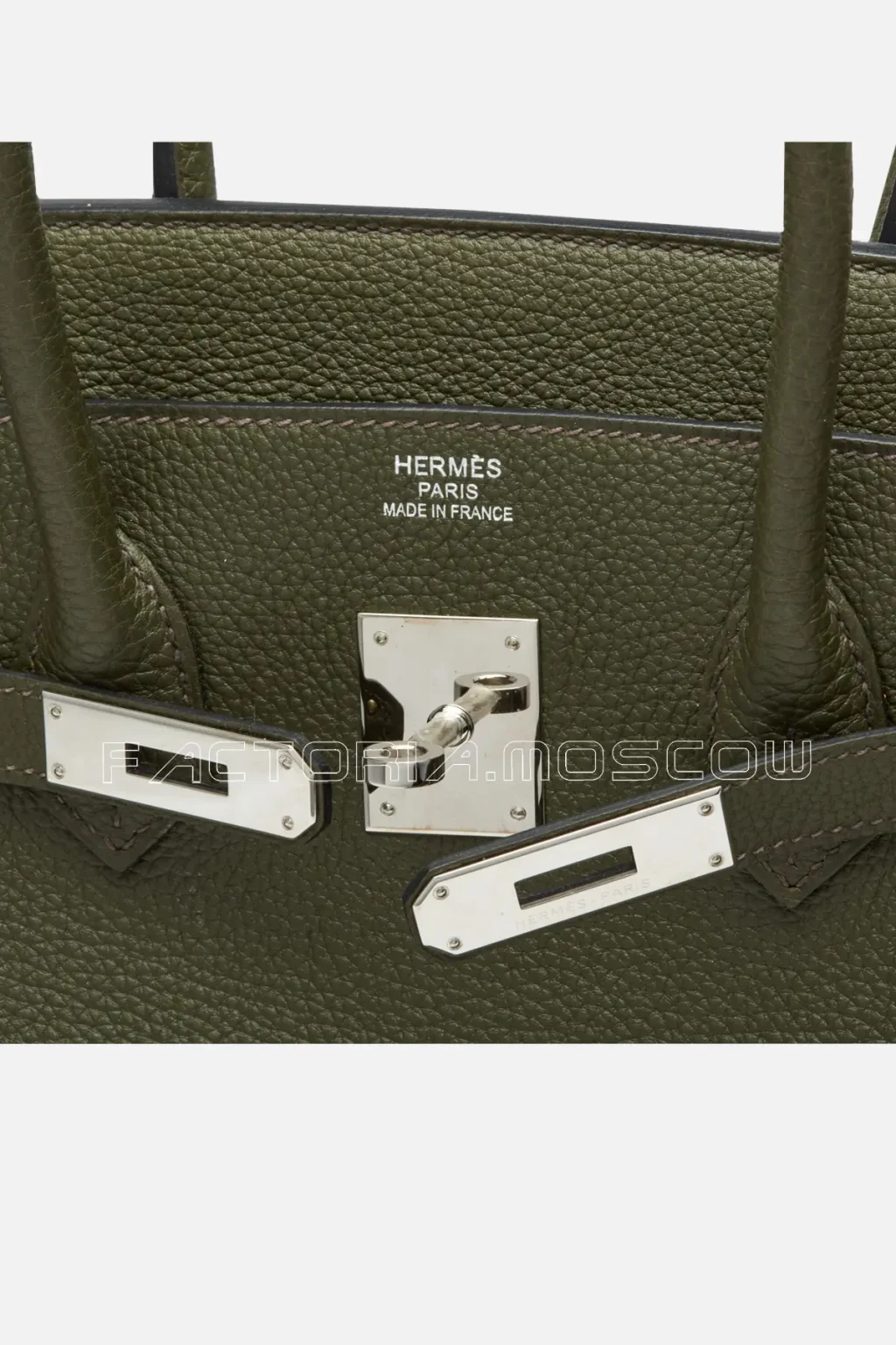 Hermès Birkin 35 Taurillon Clemence Colour Vert Olive PHW