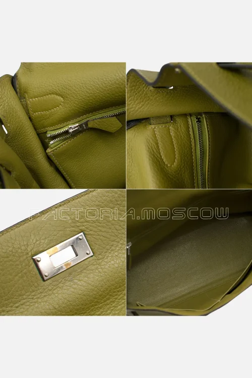 Hermes Kelly Retourne 32 Togo Colour Vert Anis PHW